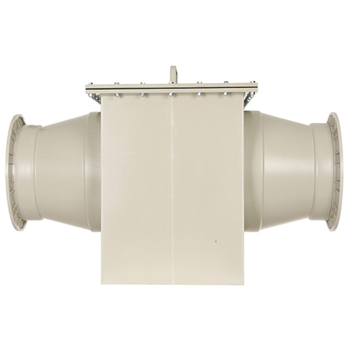 Tropfenabscheider aus PP - Einschub oben ziehbar,  Baureihe TA 125-2, ohne Sprüheinheit